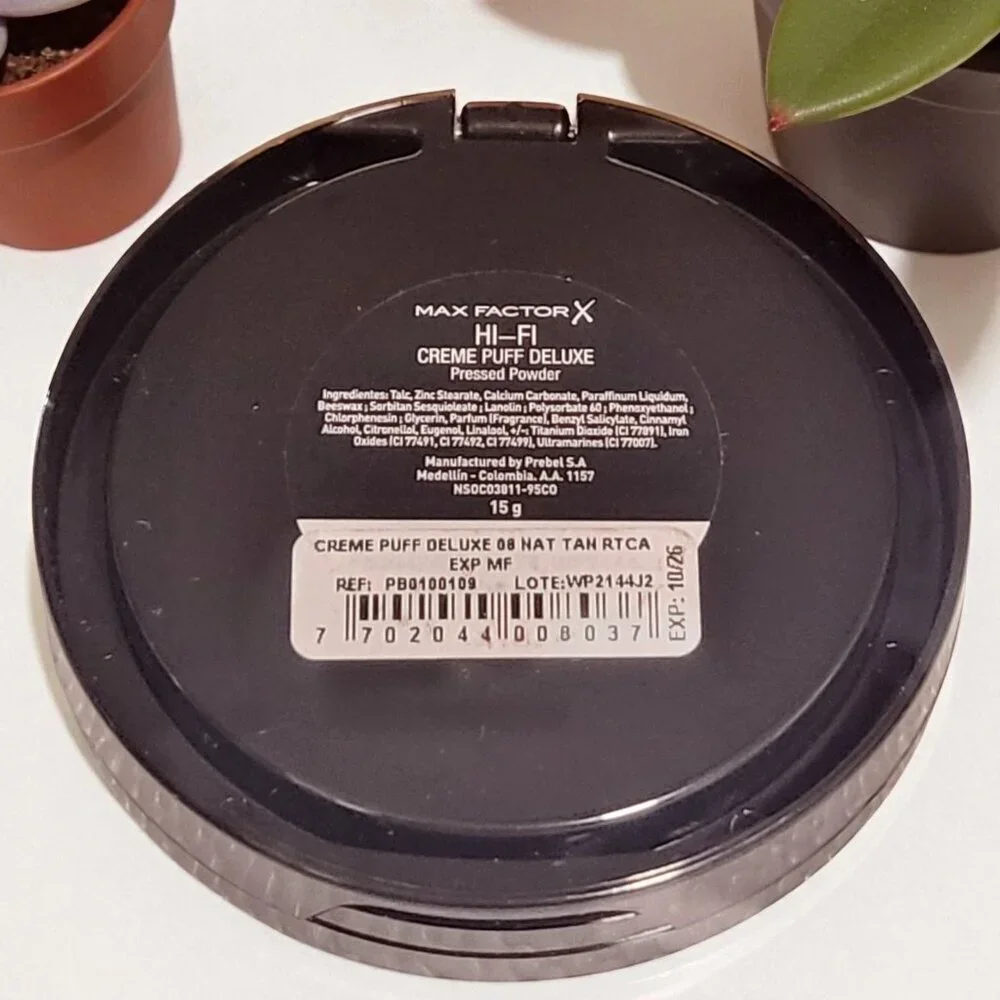 Max Factor 2 PACK HI FI Creme Puff Pressed Powder natural tan/medium beige 15‎ g